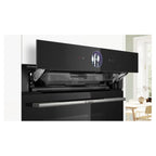 Bosch HSG7364B1B Built-in oven with steam function :  Black: Series 8