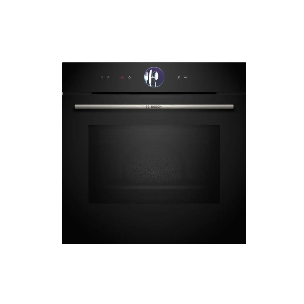 Bosch HMG7764B1B Built in Single Oven With Microwave : Series 8: Pyrolytic Cleaning :
