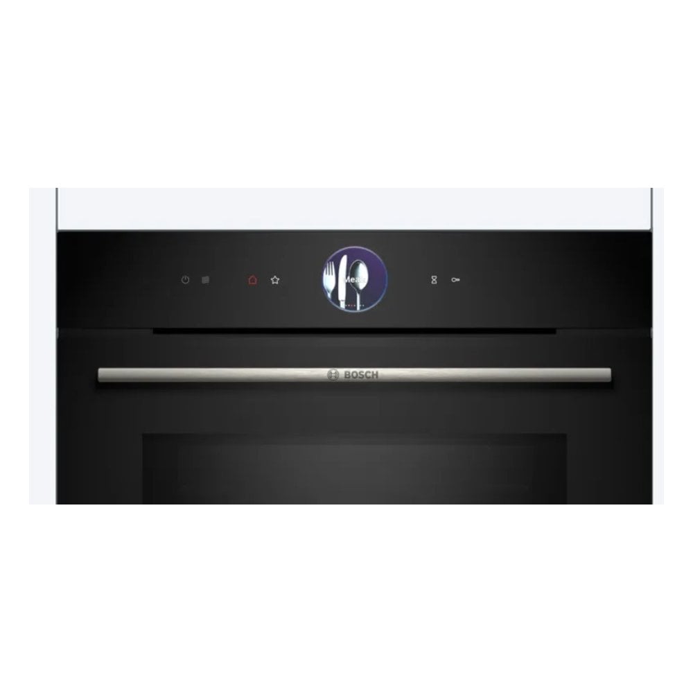Bosch HMG7764B1B Built in Single Oven With Microwave : Series 8: Pyrolytic Cleaning :