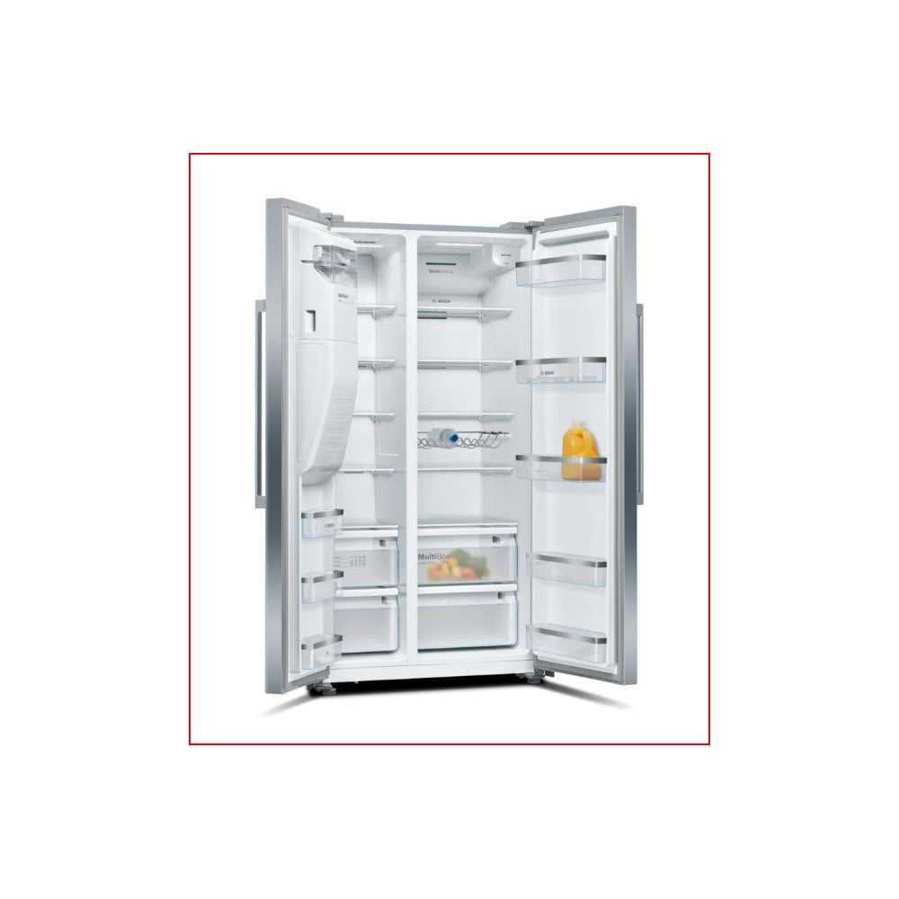 Bosch KAD93AIERG American Fridge Freezer :Frost Free : Stainless Steel : Plumbed: Series 6 :