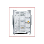 Bosch KAD93AIERG American Fridge Freezer :Frost Free : Stainless Steel : Plumbed: Series 6 :