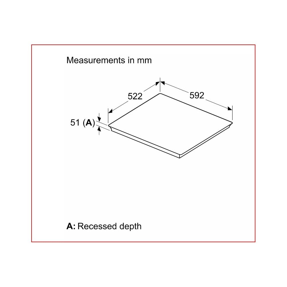 Neff T56FHS1L0 Induction Hob: W 60cm :N70 :
