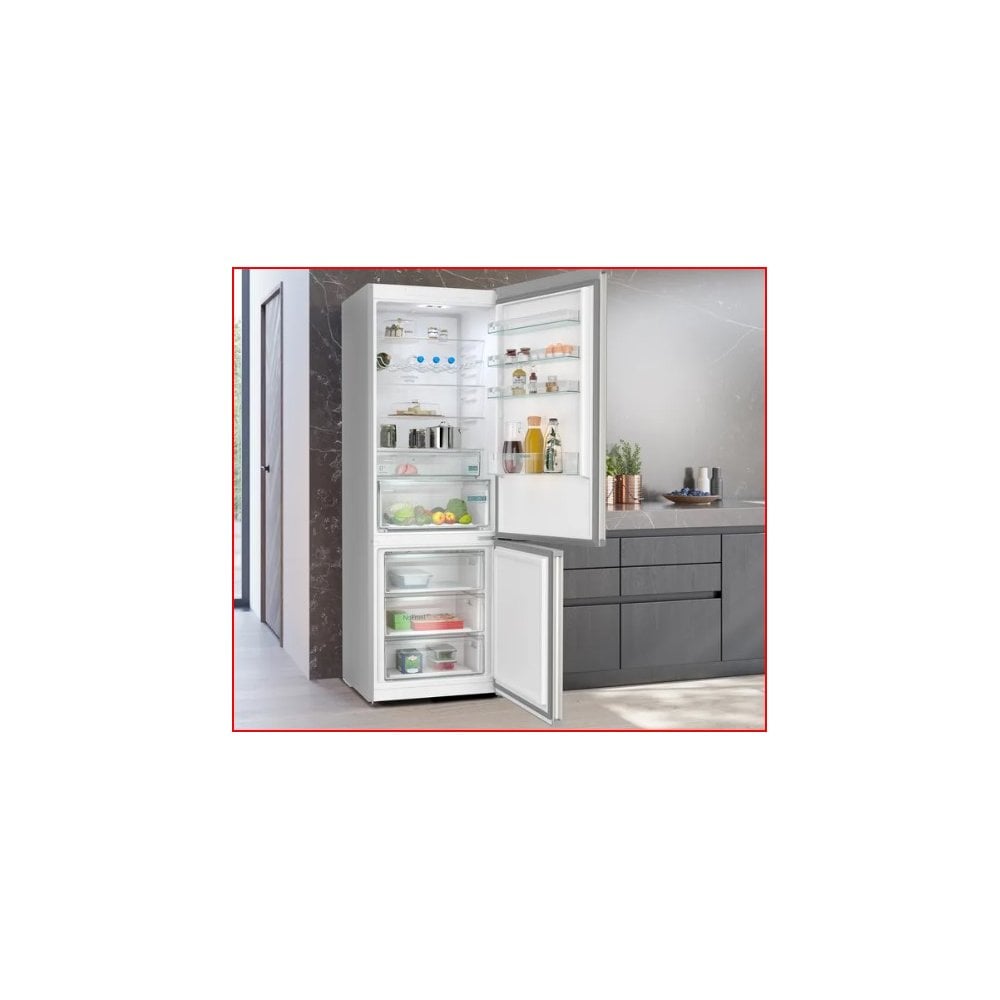Siemens KG49NXIDF Fridge-freezer  H 203 x WIDTH 70 cm, Brushed steel anti-fingerprint: IQ300