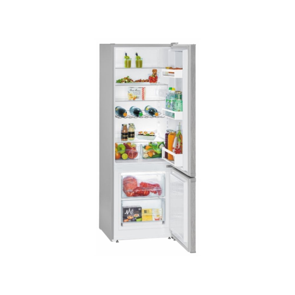 Liebherr CUele 2831 Fridge Freezer : Smartfrost (H 161cm) Silver
