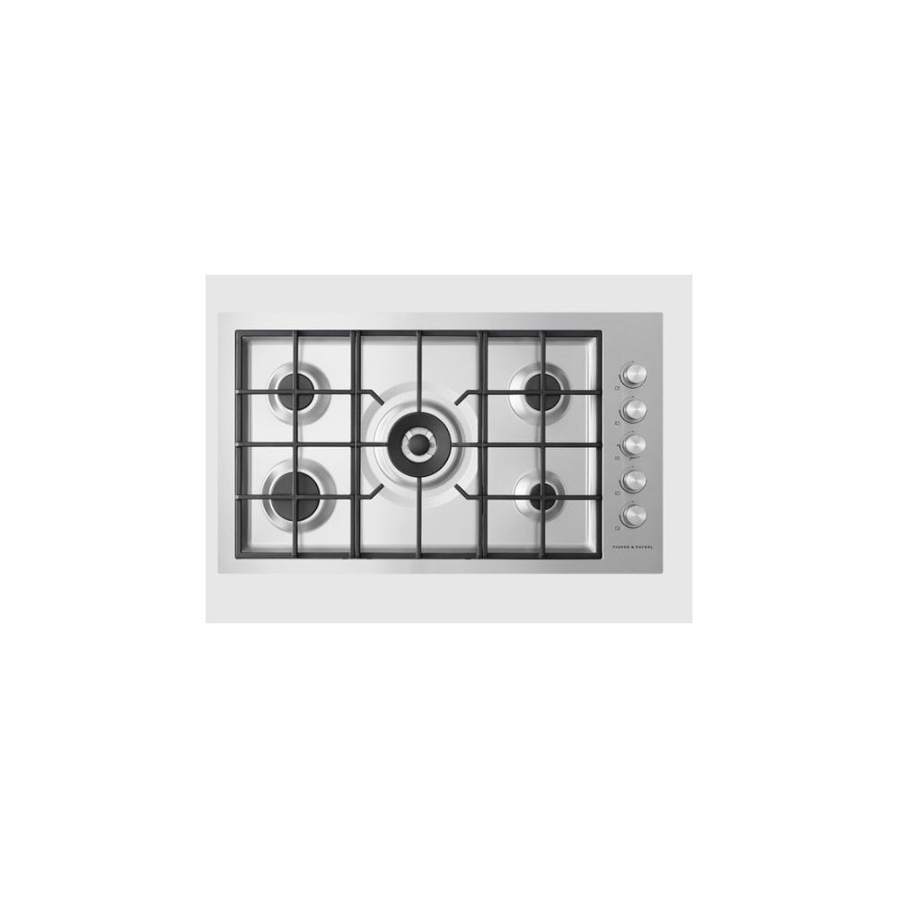 Fisher & Paykel CG905DWNGFCX3 : 90cm Gas Hob : Stainless Steel: Series 9