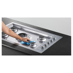 Fisher & Paykel CG905DWNGFCX3 : 90cm Gas Hob : Stainless Steel: Series 9