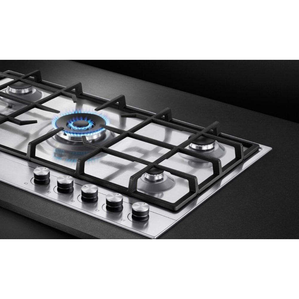 Fisher & Paykel CG905DNGX1 90cm 5 Burner Gas Hob : Series 7