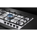 Fisher & Paykel CG905DNGX1 90cm 5 Burner Gas Hob : Series 7