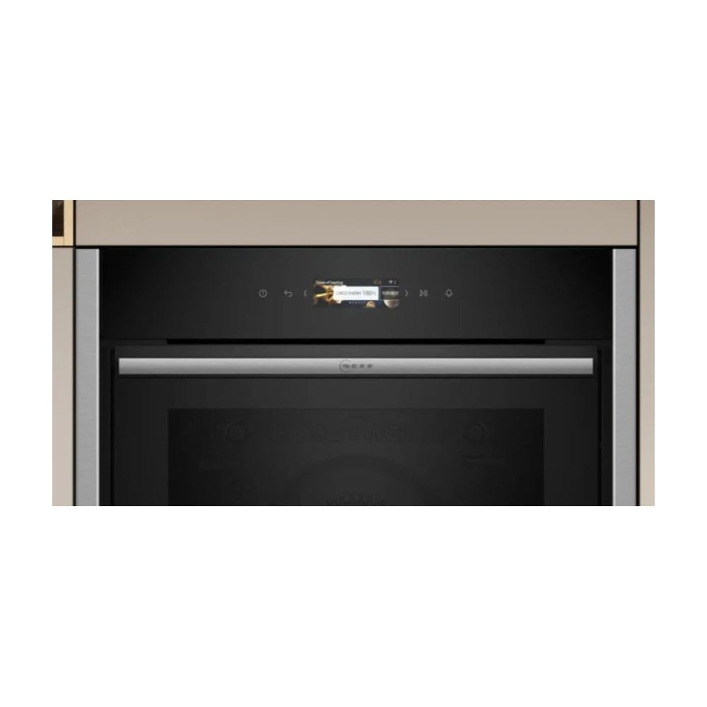 Neff  B54CR71N0B Built In Single Oven : N70 : Pyrolytic Cleaning :