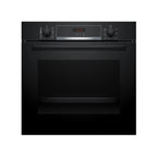 Bosch HQA574BB3B Built In Single Oven : Series 4 : Black : Pyrolytic Cleaning :