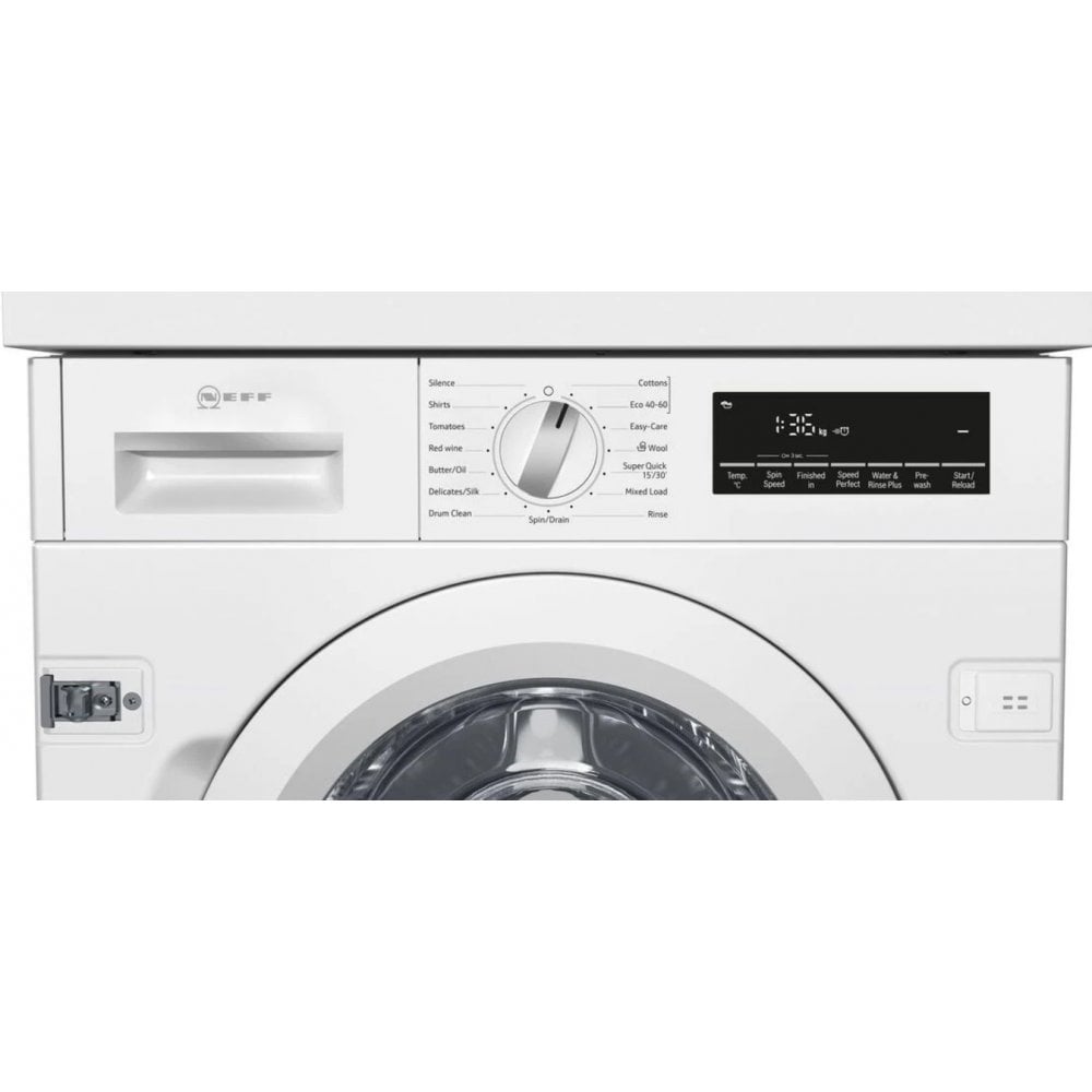Neff W544BX2GB Built In Washing Machine : 8kg : no date