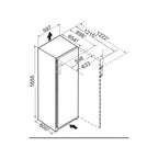 Liebherr FNb505i Upright Freezer : (H 165.6cm) : Prime : BluRox : Frost Free .B Rated
