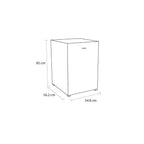 Sensis RFUCF01F54EW : Undercounter Fridge With Freezer Compartment : (H 85cm)