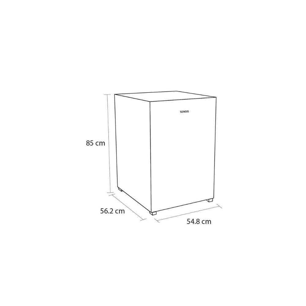 Sensis RFUCF01Z54EW  Undercounter Freezer - (H 85cm):