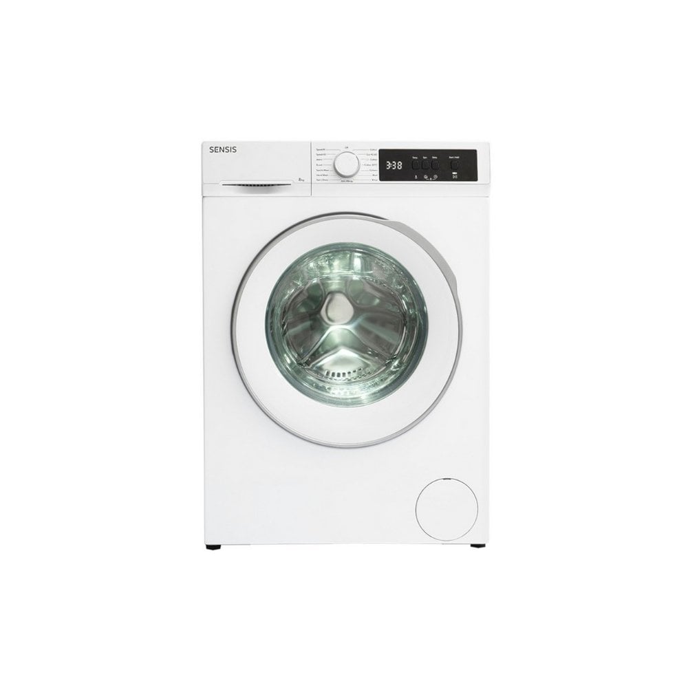 Sensis WMF01814AW 8kg 1400 Spin Washing Machine: