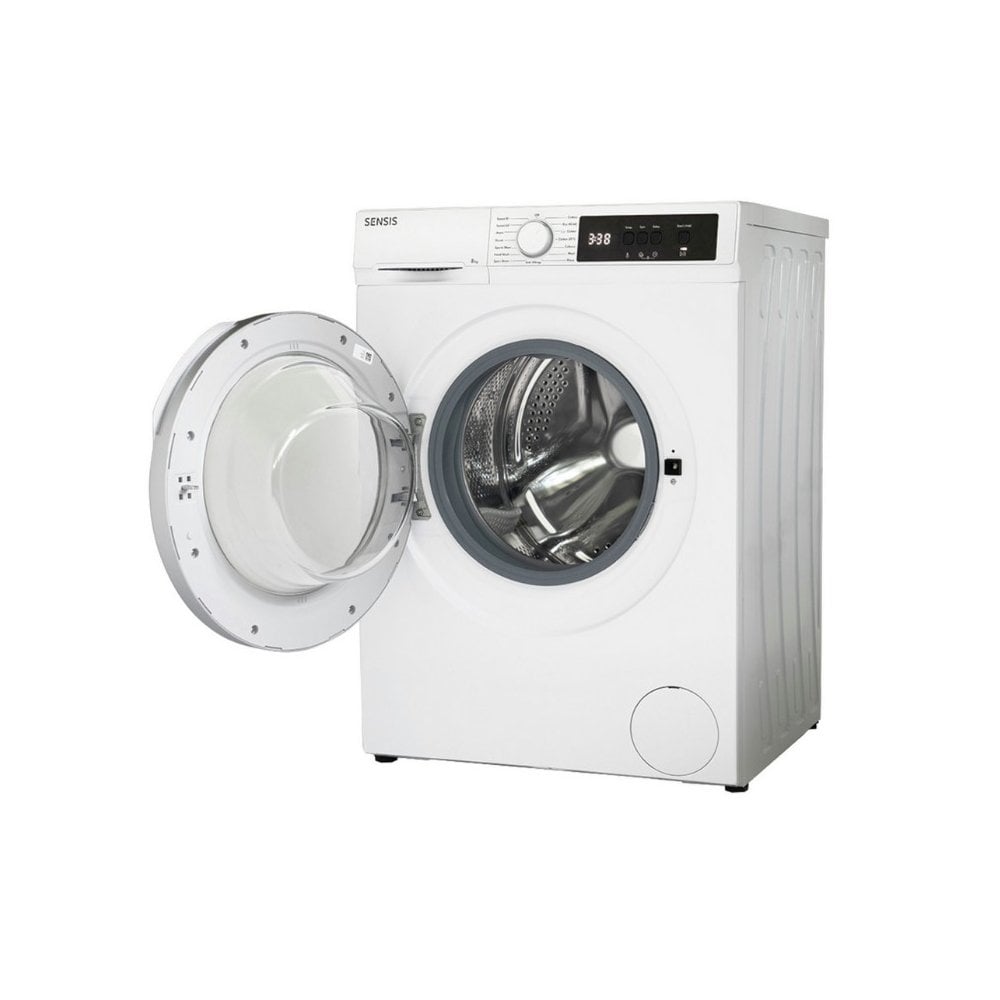 Sensis WMF01814AW 8kg 1400 Spin Washing Machine: