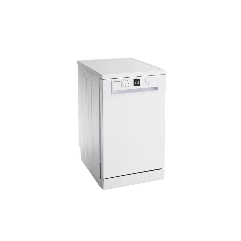 Sensis DWF0110SLEW Slimline Dishwasher - White - 10 Place Settings: