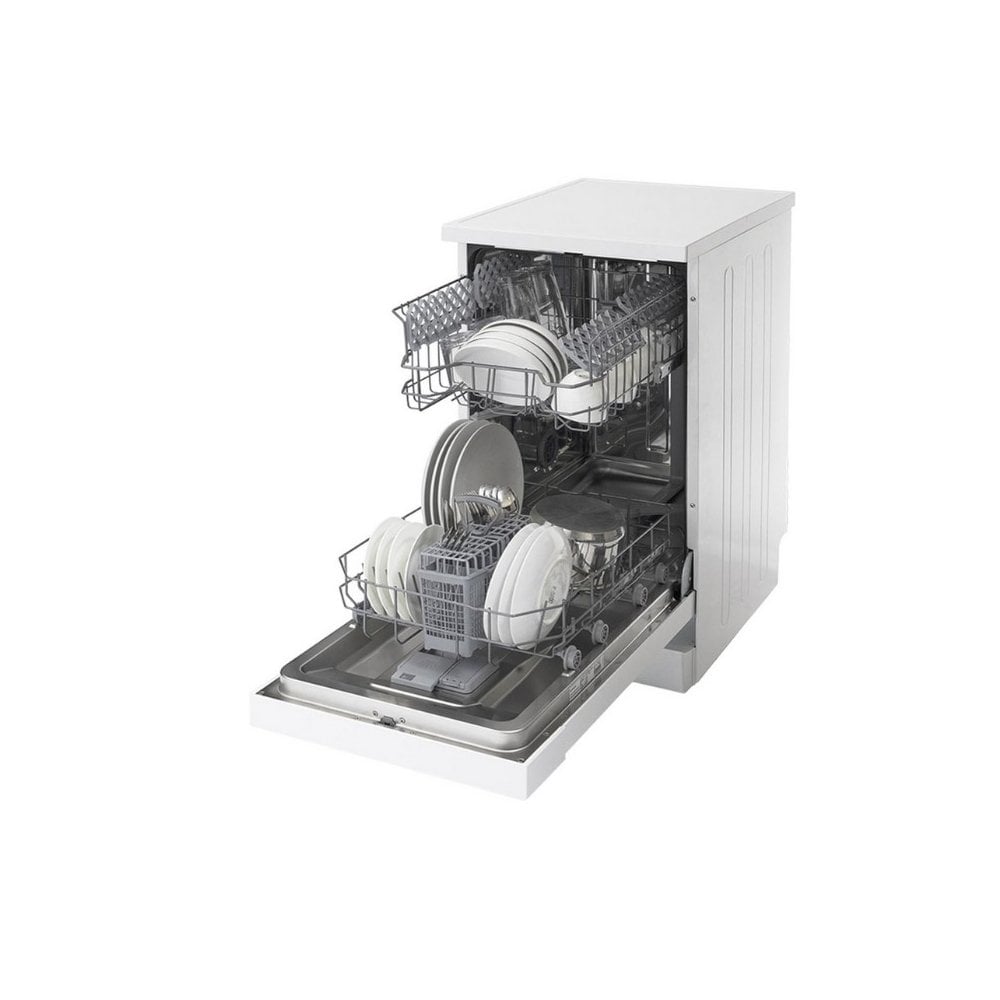 Sensis DWF0110SLEW Slimline Dishwasher - White - 10 Place Settings: