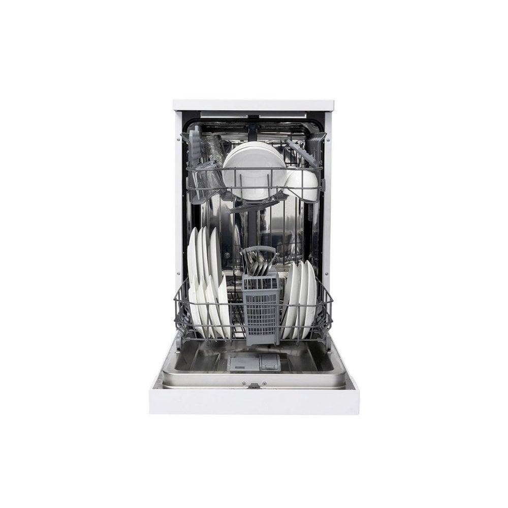 Sensis DWF0110SLEW Slimline Dishwasher - White - 10 Place Settings: