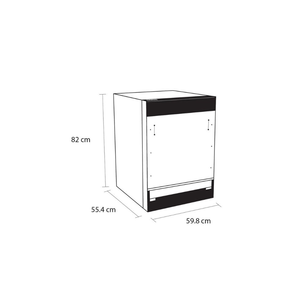 Schonhaus DWSI0115FSB Fully Integrated  Dishwasher - 15 Place Settings :