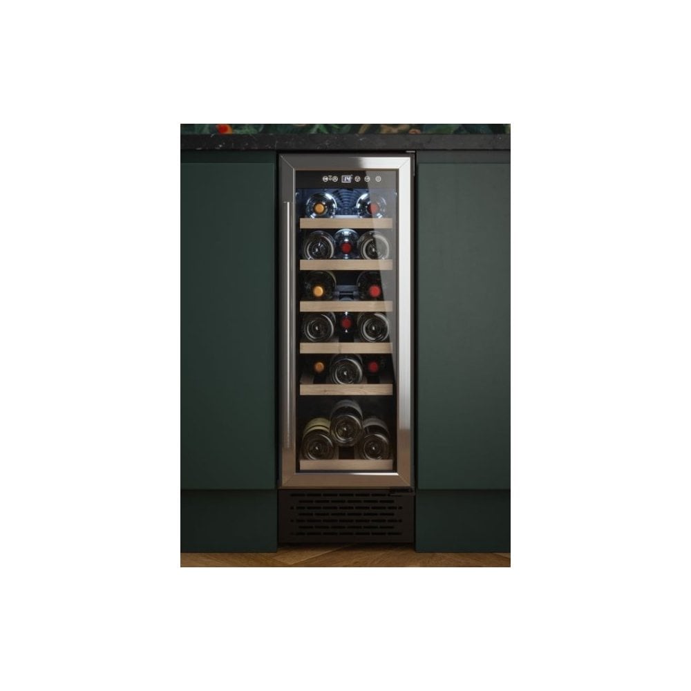 Cata UBSSWC30F Wine Cooler : W 30cm : Stainless Steel