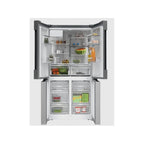 Bosch KFI96APEAG American Style Fridge Freezer : H 183cm : Series 6 : Brushed Steel :Non Plumbed