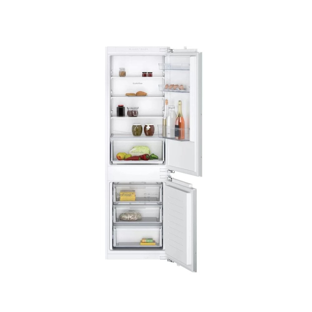 Neff KI7861FE0G Built In Fridge Freezer : 60:40 : Fixed Hinge : H 177cm :N 30 :