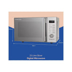 Russell Hobbs RHM2348S Microwave : 23 Litres : Silver