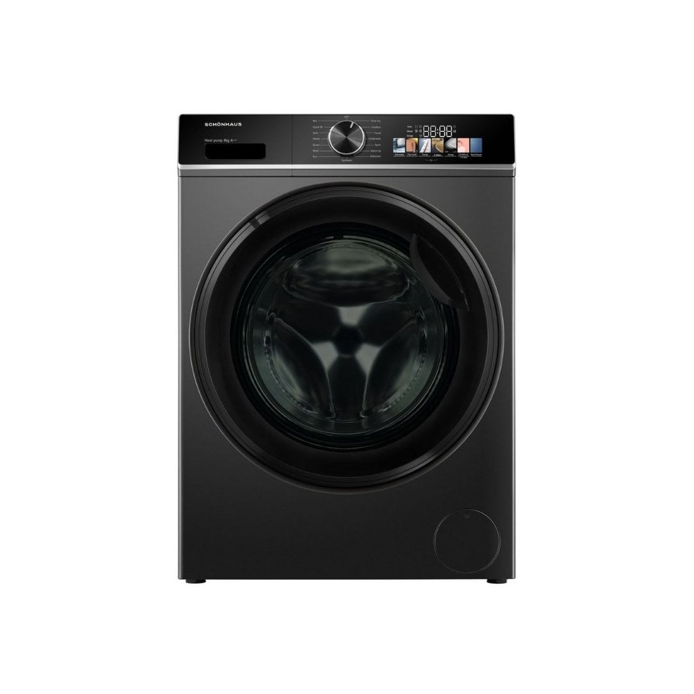 Schonhaus TDSHF018A3G 8kg Heat Pump Tumble Dryer - Graphite: