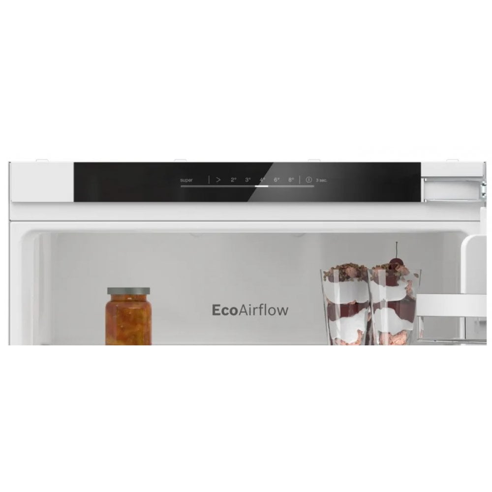Bosch KIN86VSE0G Built In Frost Free Fridge Freezer :H 177cm : Series 4 :  Sliding Hinge: