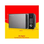 Russell Hobbs RHM2346B 23 Litres Combination Microwave - Black