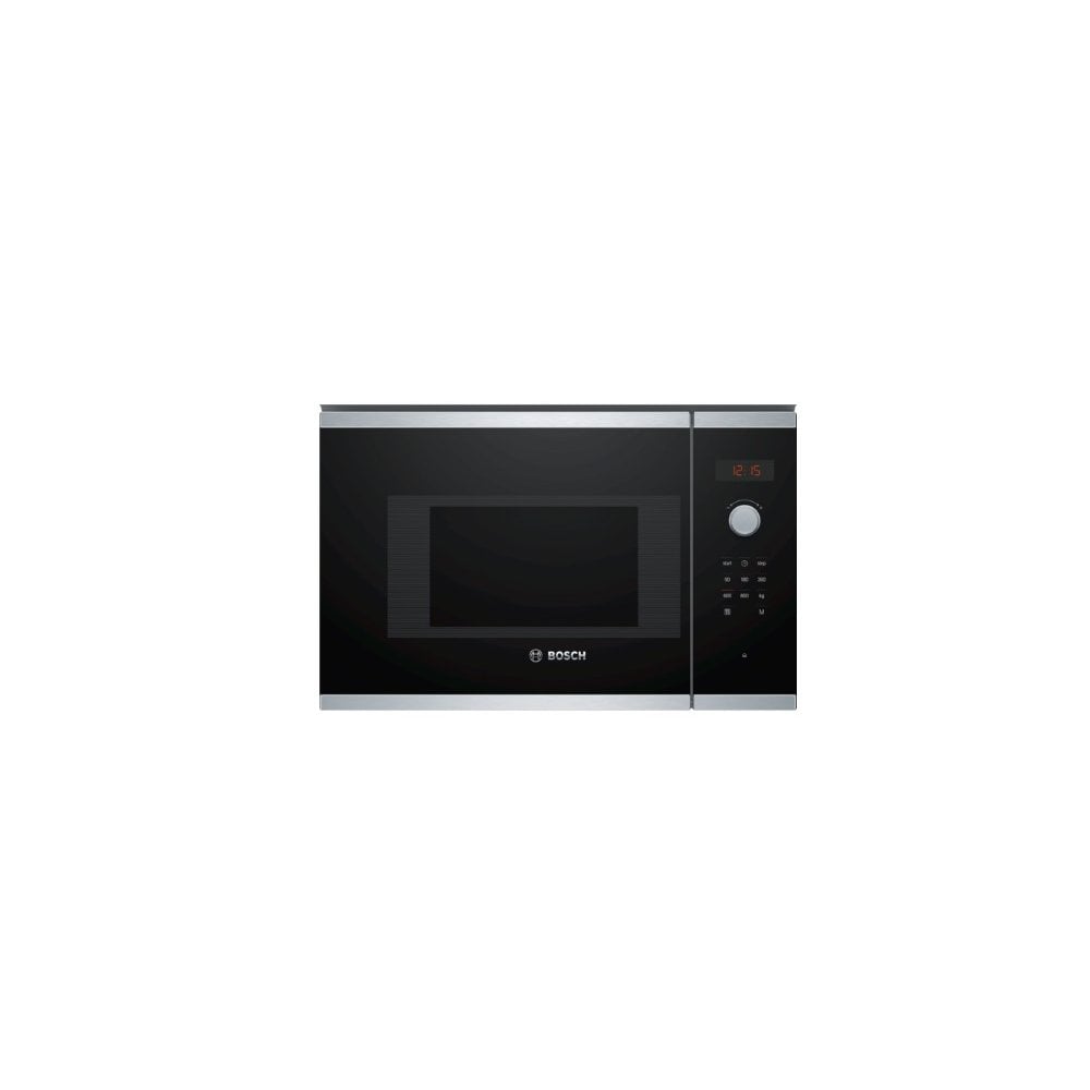 Bosch BFL523MS0B  Built-in microwave oven, Stainless steel : Series 4:  H 38cm