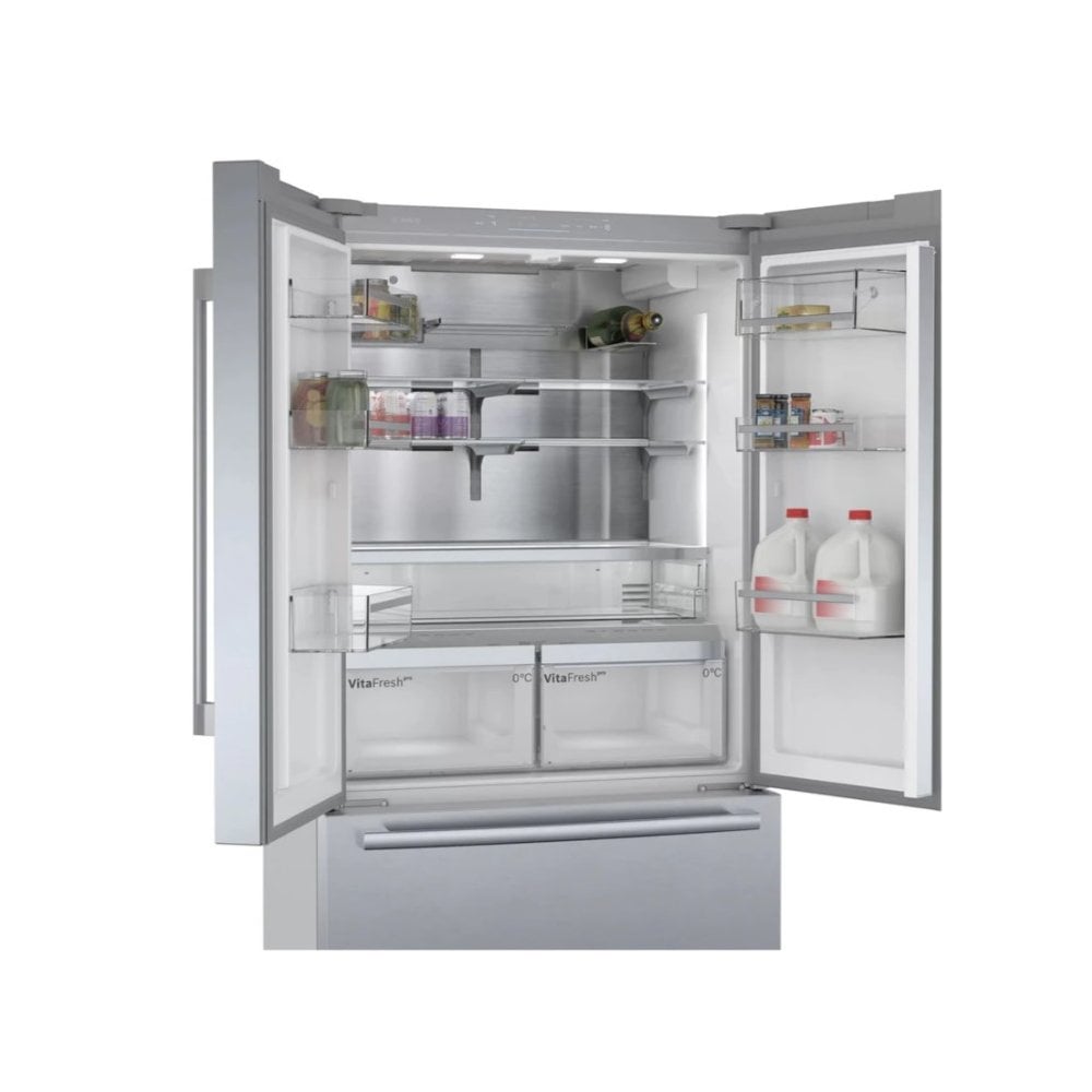 Bosch KFF96PIEP French Door Fridge Freezer : H 183cm : Series 8 : Plumbed In