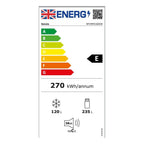 Sensis RFCMF0160EW 59.5cm Fridge Freezer ( H 185cm)