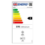 Sensis RFTLF01Z54EW 54.8cm Low Frost Tall Freezer - White: