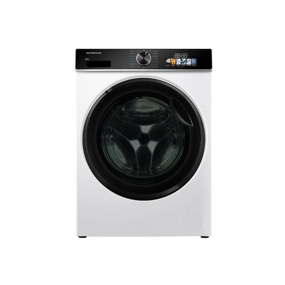 Schonhaus WMSF011014AW 10kg Washing Machine - White :