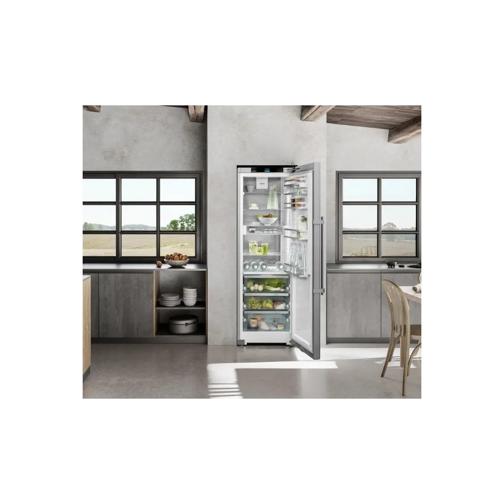 Liebherr RBsdc525i Upright Fridge , BioFresh . (H185.5cm) SmartSteel : Prime . C Rated
