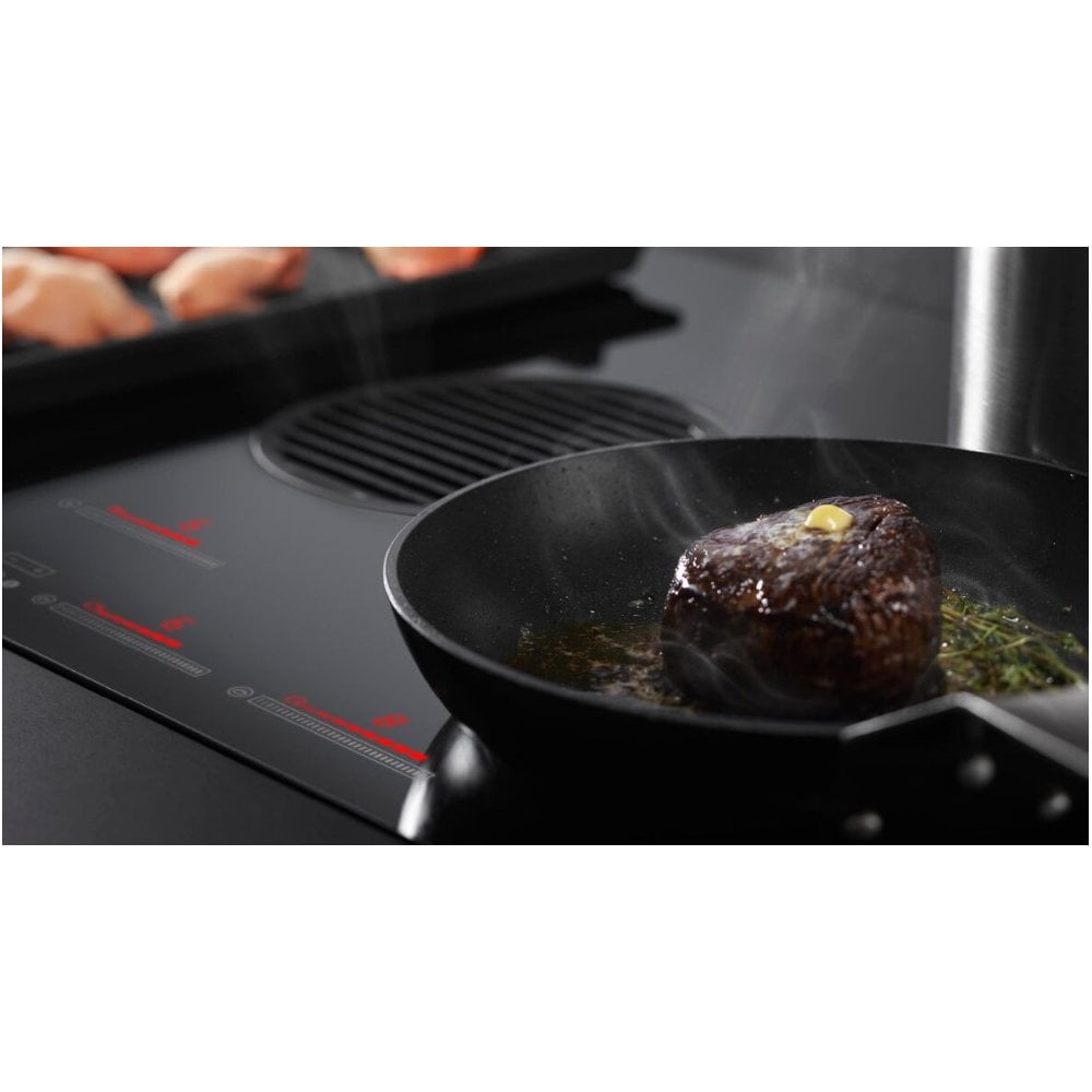 Fisher & Paykel   CID834DTB4 : 83cm  4 Zone Induction Hob Integrated Ventilation: Series 9