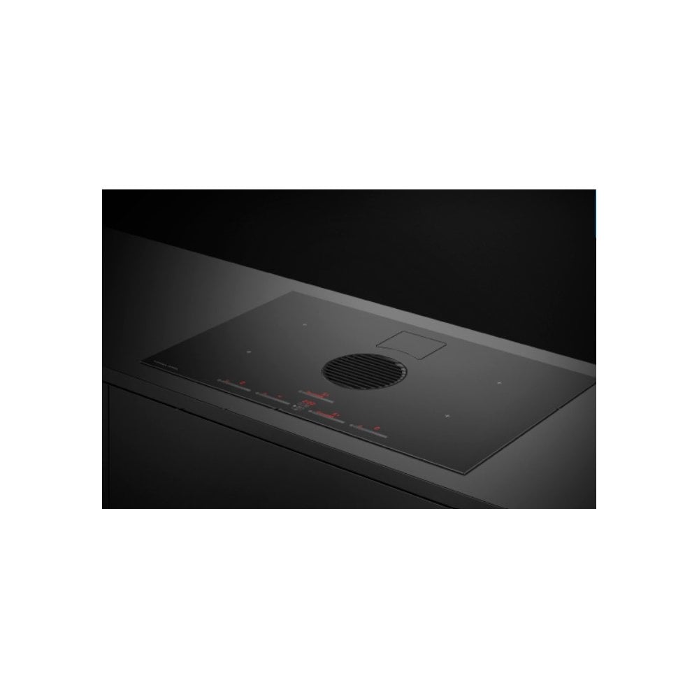 Fisher & Paykel CID834RDTB4 : 83cm Minimal 4 Zone Induction Hob with Integrated Ventilation: Series 9