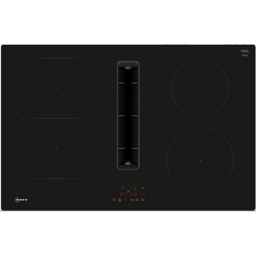 Neff V58NBS1L0 , Induction hob with integrated ventilation system, W 80 cm : N 50