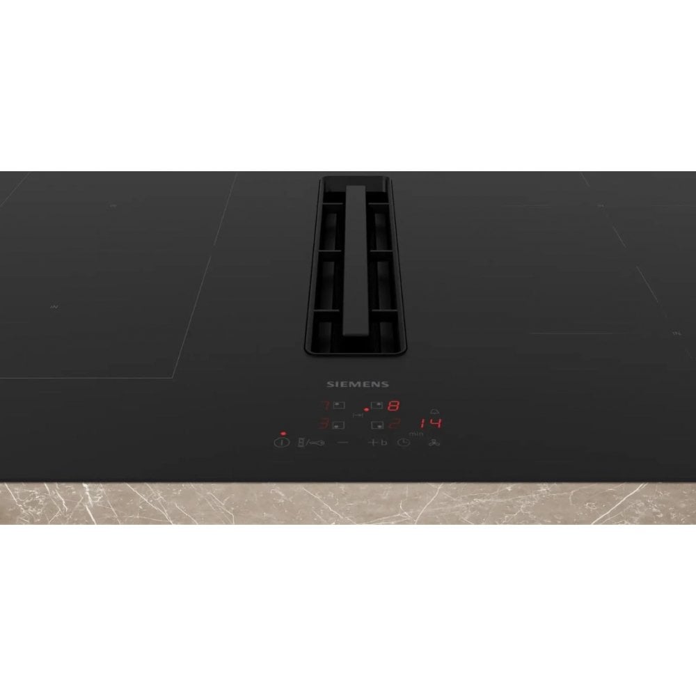 Siemens ED811BS16E Induction hob with integrated ventilation system, 80 cm : IQ 300