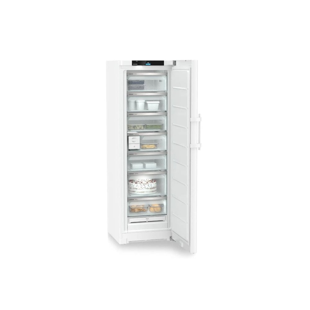 Liebherr FNc527i Upright Freezer :( H 185.5cm): NoFrost : Peak , C Rated