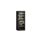 Liebherr WPbsi5052 Multi-temperature wine fridge : Vinidor (H 165.4cm) Black Steel : Two Zones