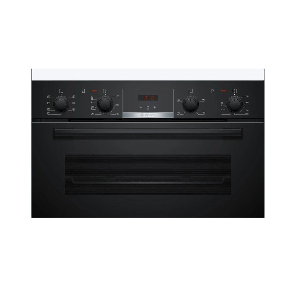 Bosch MBA533BB3B Built In Double Oven : Black : Series 4 :