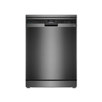 Siemens SN25EC13CE Dishwasher  : IQ500 :  Brushed Black Steel