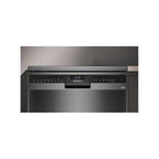 Siemens SN25EC13CE Dishwasher  : IQ500 :  Brushed Black Steel