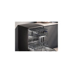 Siemens SN25EC13CE Dishwasher  : IQ500 :  Brushed Black Steel