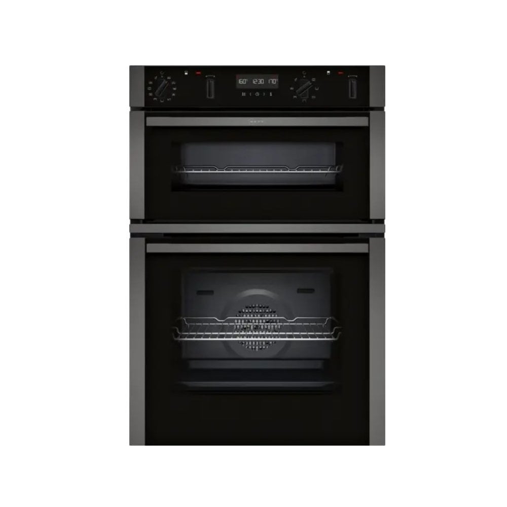 Neff U2ACH7AG7B Built In Double Oven : Graphite : N50: Pyrolytic :