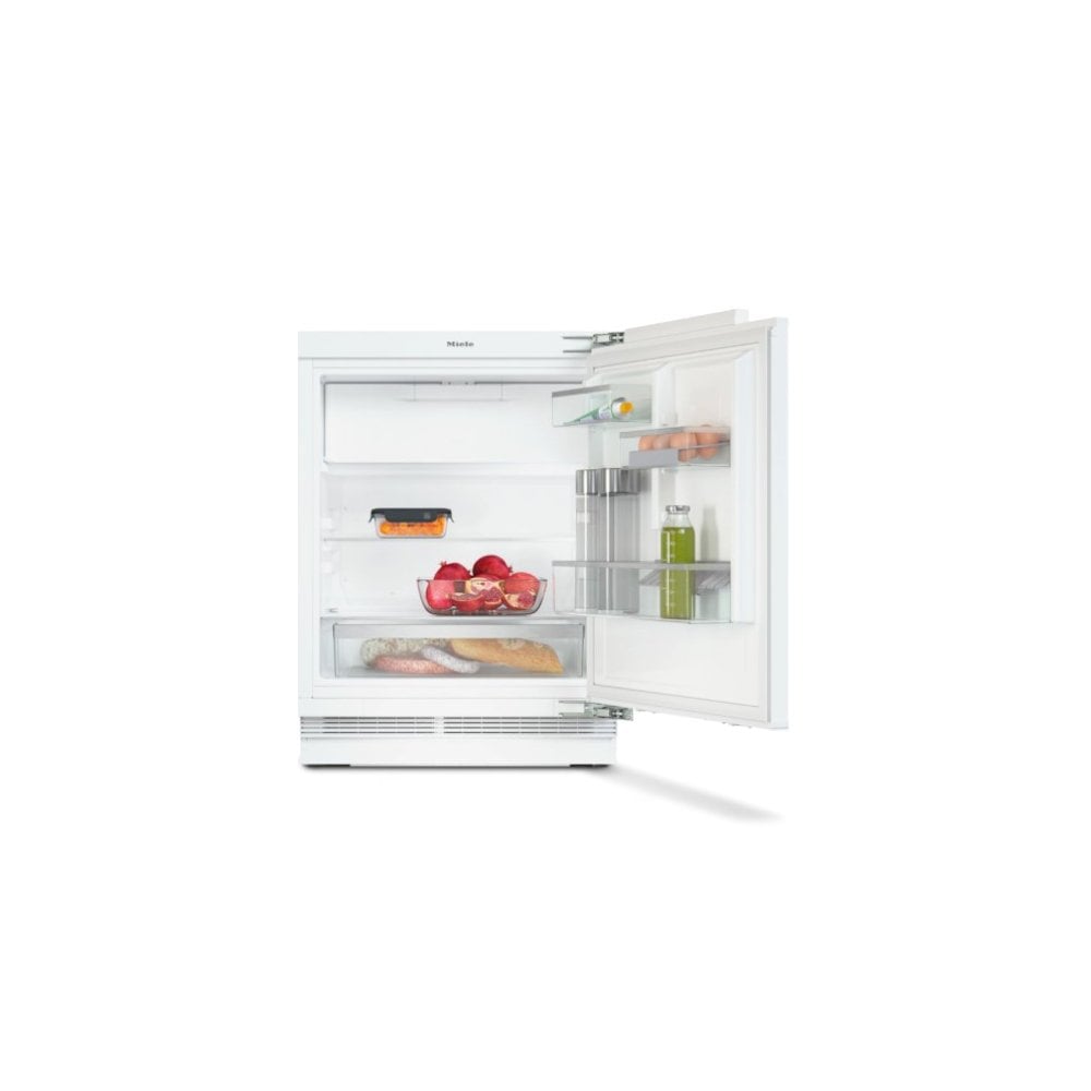 Miele KU7016D Built Undercounter Fridge With Freezer Compartment. : H 82cm :Fixed Hinge