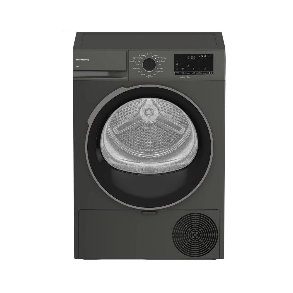 Blomberg LTA18321G Heat Pump Tumble Dryer : Graphite : 8kg :